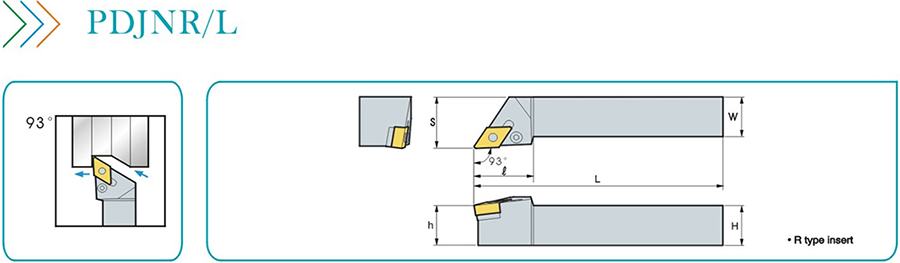 切削刀柄 PDJNR25